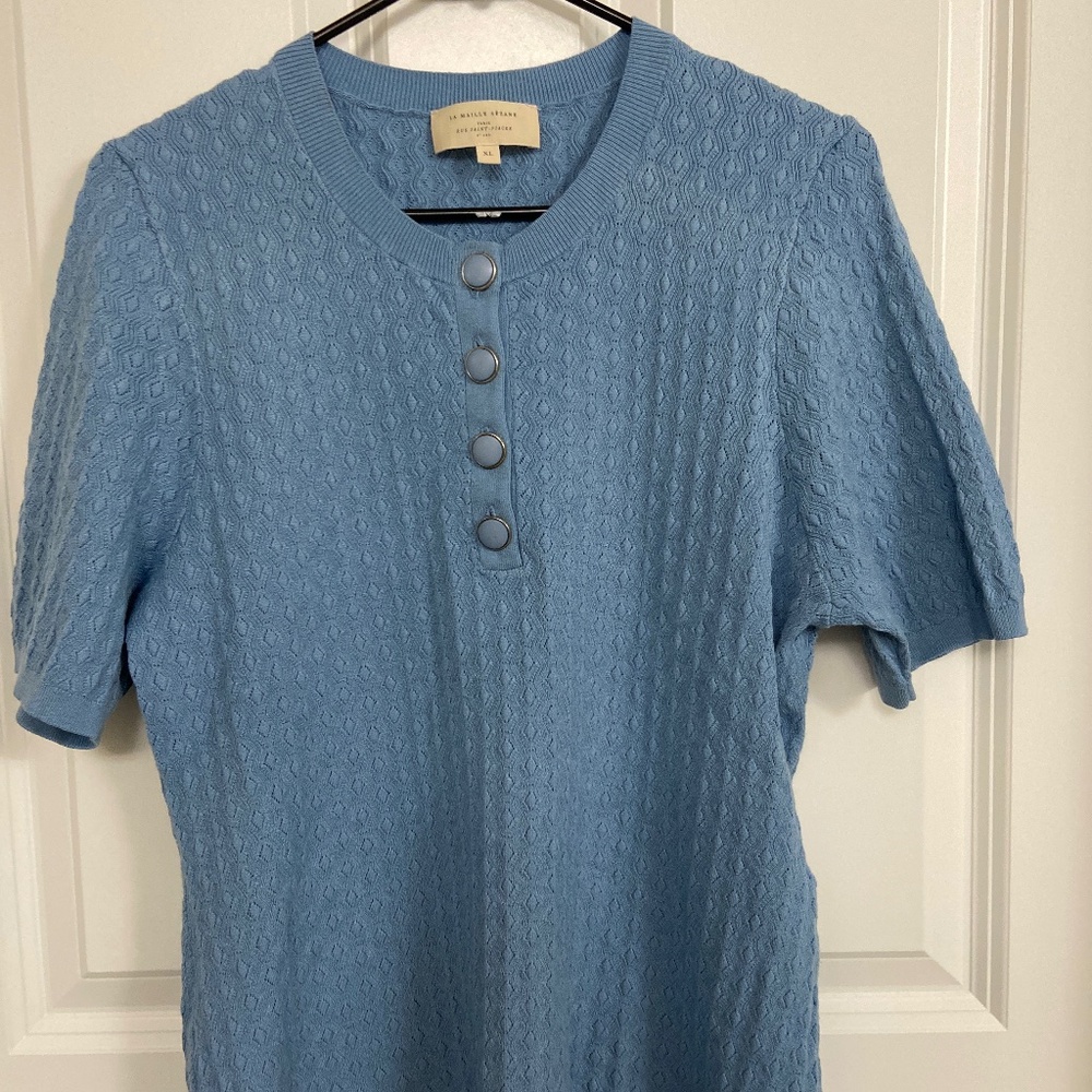 Sézane Maille Carter top